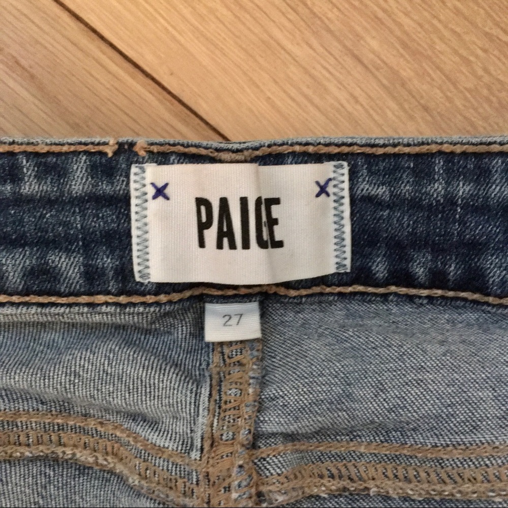 PAIGE Brigitte Skinny Blue Denim Jeans - Size 27 - Picture 7 of 11